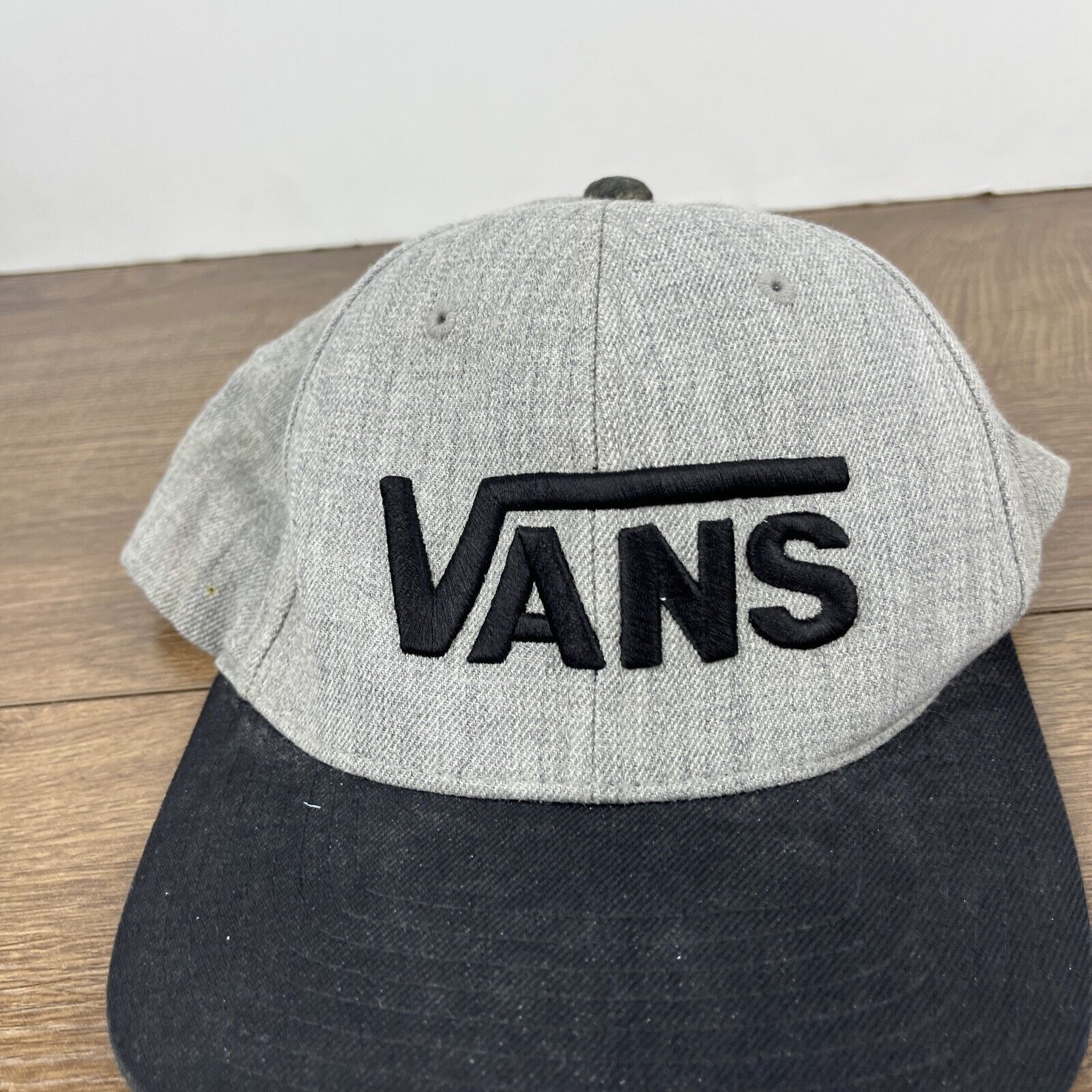 Vans VANS Snapback Hat Vans Gray Hat Adjustable Adult Size Hat Gr Size ONE SIZE - 8 Thumbnail