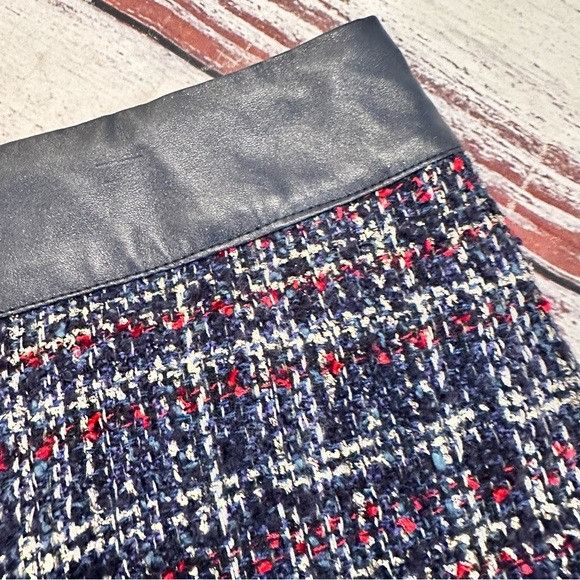 Abercrombie & Fitch Abercrombie & Fitch Wool Blend Metallic Tweed Micro Mini Ski Size 32" / US 10 / IT 46 - 3 Thumbnail