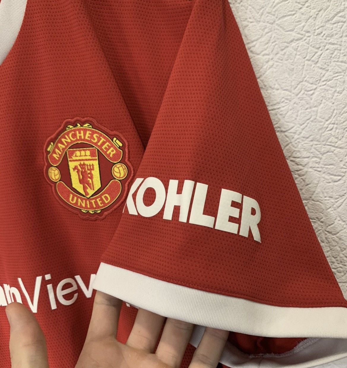 Adidas MANCHESTER UNITED ADIDAS 2021/2022 HOME KIT SOCCER JERSEY Size US XXL / EU 58 / 5 - 4 Thumbnail