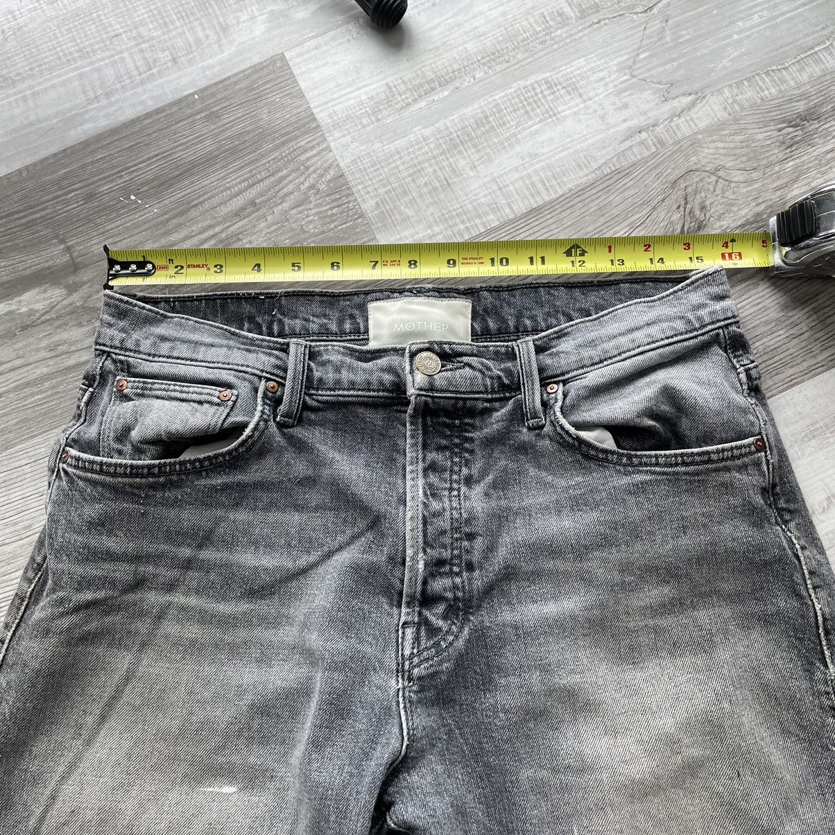 MOTHER Mother Denim The Ditcher Crop Shadow Dancing Jeans Size 30" / US 8 / IT 44 - 10 Thumbnail