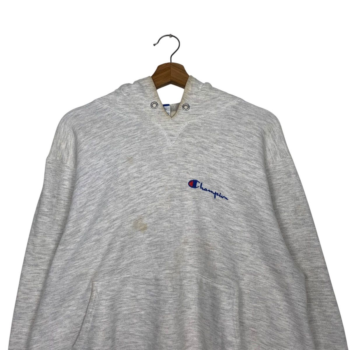 Champion Vintage 80s Champion Pullover Hoodie Made In USA Size US L / EU 52-54 / 3 - 11 Thumbnail