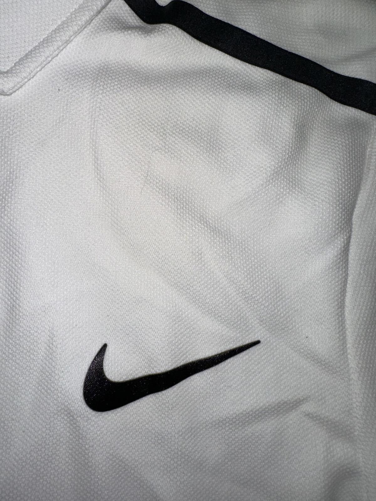 Nike Nike Men’s Dri-Fit Court Dry Advantage Tennis Polo Shirt White/Black Size US S / EU 44-46 / 1 - 4 Thumbnail