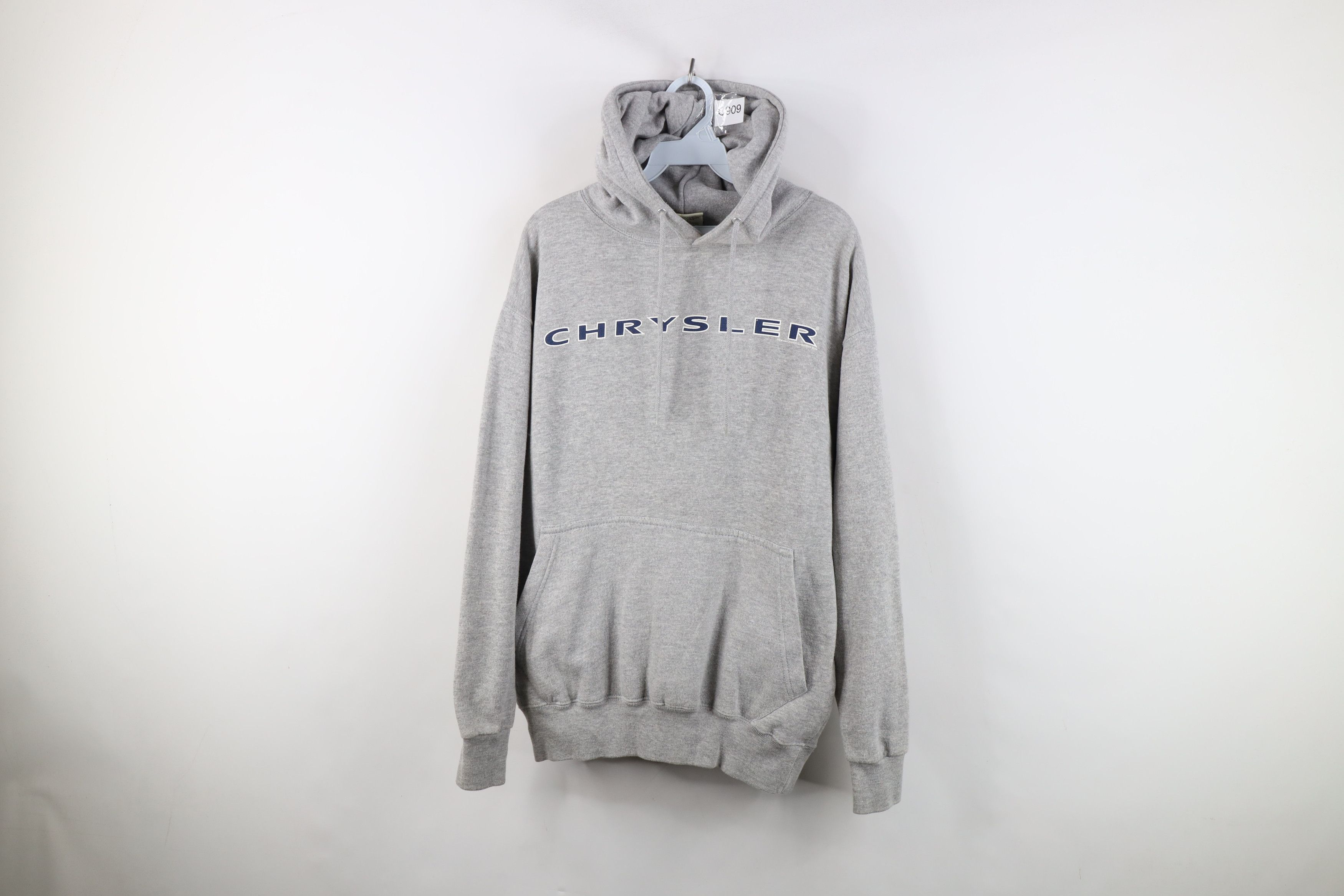 Vintage Vintage Y2K 2004 Daimler Chrysler Hoodie Sweatshirt Gray Size US M / EU 48-50 / 2 - 1 Thumbnail