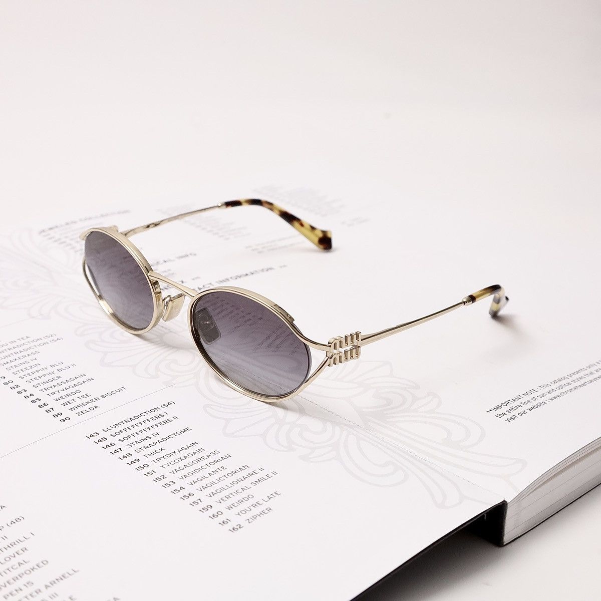 Miu Miu MIU MIU 0MU 52YS SUNGLASSES Size ONE SIZE - 1 Thumbnail