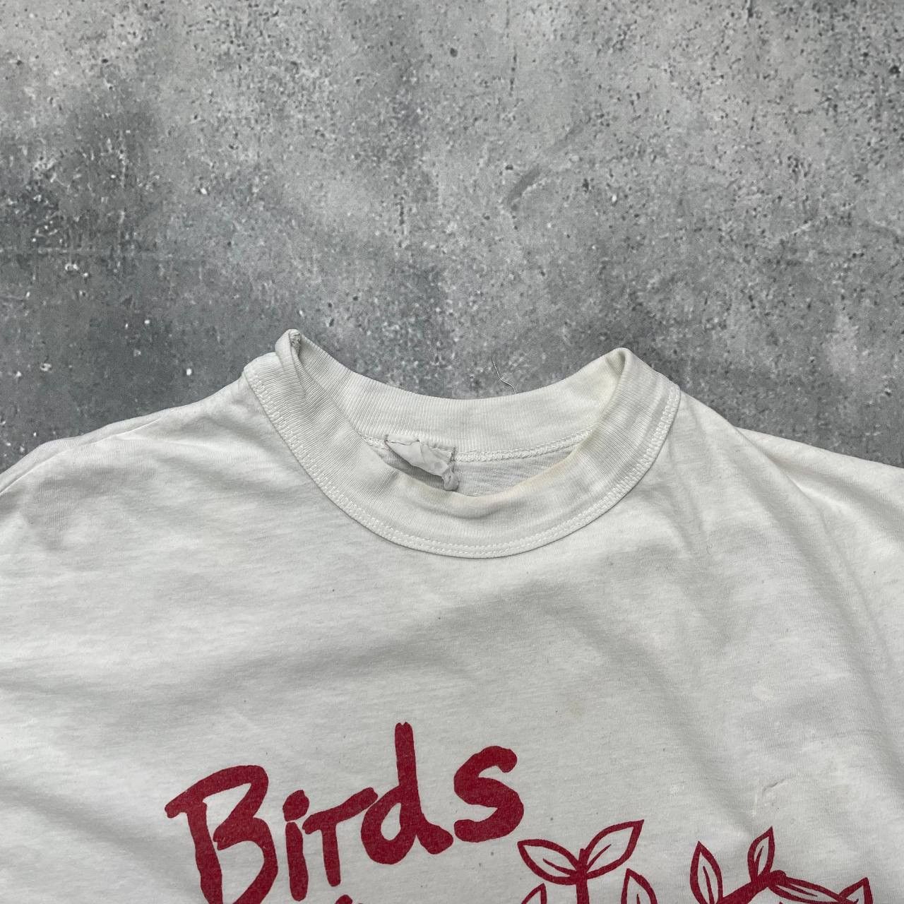 Vintage Vintage Quote Birds Know How To Fly Art T Shirt White Size S Size US XS / EU 42 / 0 - 3 Thumbnail