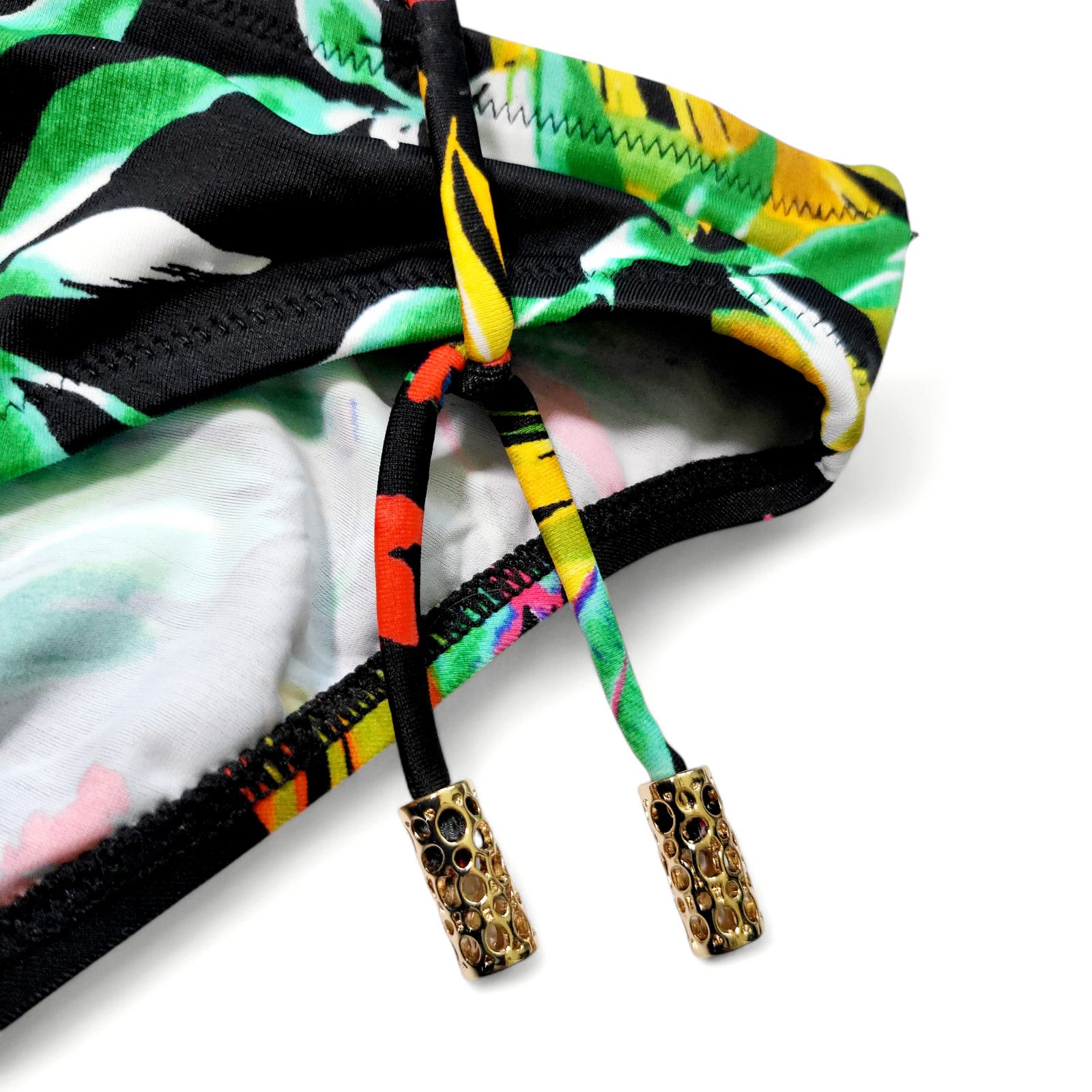 Other NWT PALMERS Fantasy Leaves Tropical Bikini Bottom Gold Drop Size 30" / US 8 / IT 44 - 2 Thumbnail