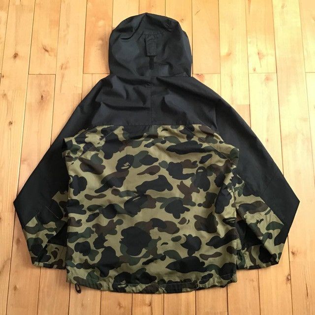 Bape BAPE Hoodie Jacket Black x 1st Camo Green a bathing ape Size US S / EU 44-46 / 1 - 2 Thumbnail