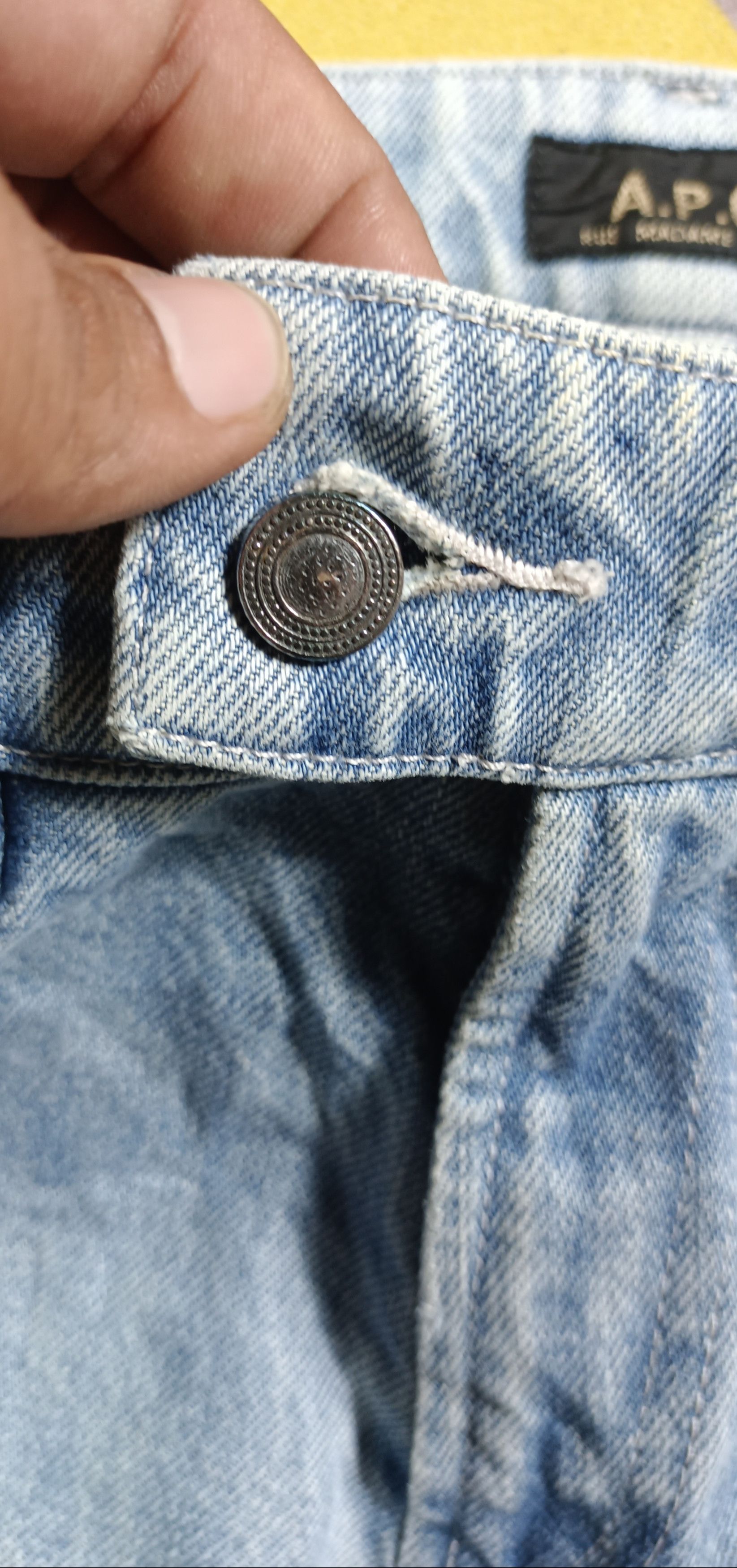 If Six Was Nine Vintage🔥A.P.C Jeans Baggie Denim Size US 29 - 8 Thumbnail