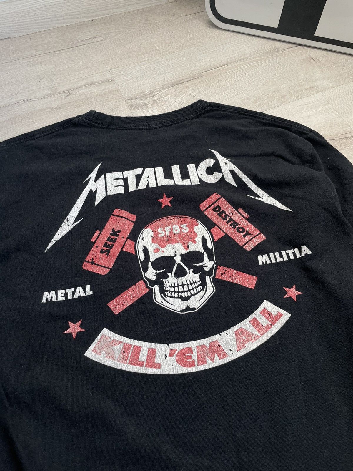 Band Tees × Metallica Vintage Metallica Kill’em All Longsleeve Hard Metal Rock Y2k Size US M / EU 48-50 / 2 - 9 Thumbnail