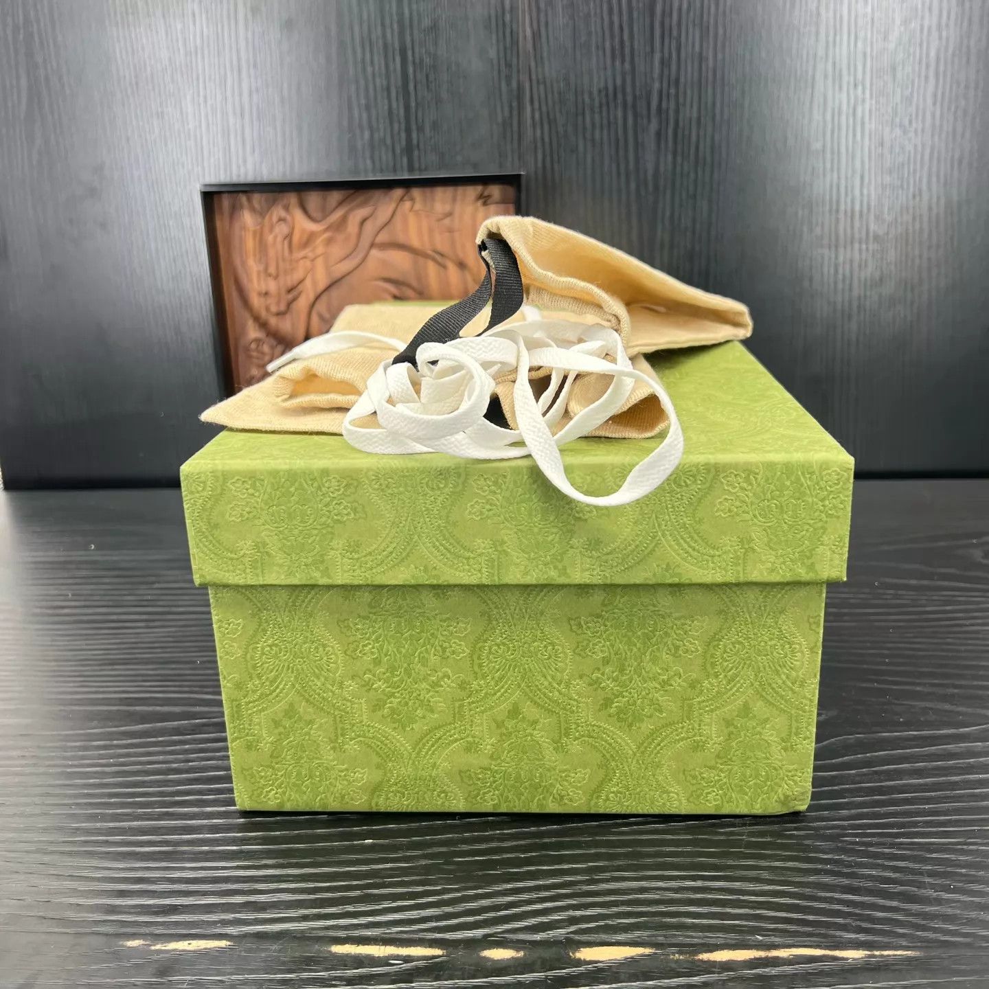 Gucci Gucci Ace Ebony All Over Print 37 Size US 6.5 / IT 36.5 - 9 Thumbnail