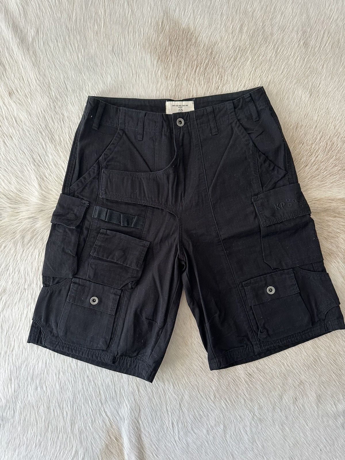 Pre-owned Kody Phillips Kp2144 Shorts-onyx In Black