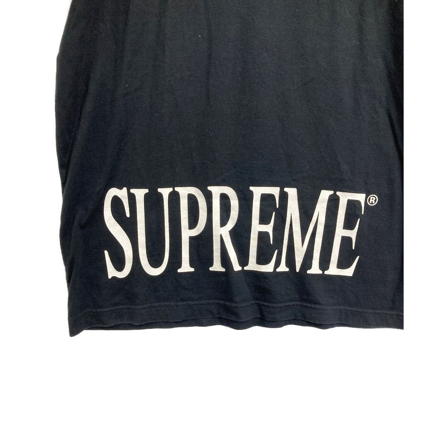 Supreme SUPREME Striped Rib T-shirt Black Size S Size US S / EU 44-46 / 1 - 3 Thumbnail