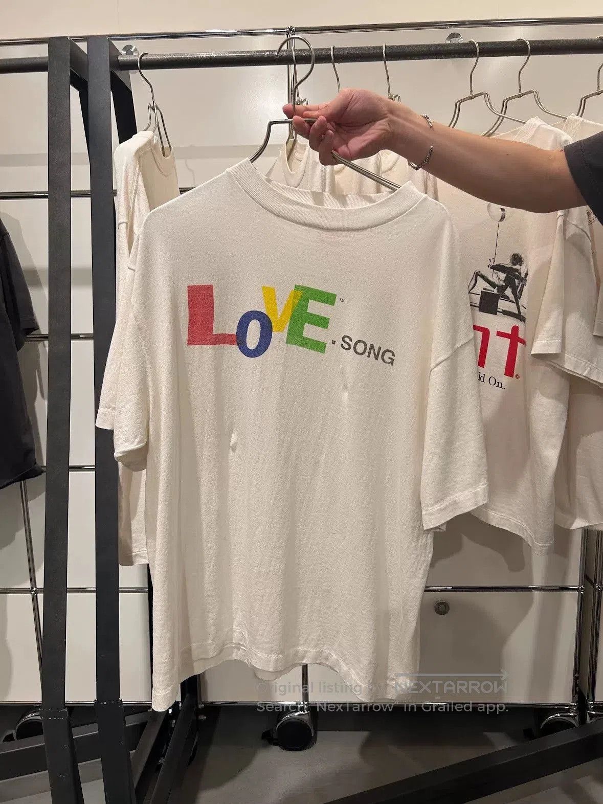 Saint James saint love song vintage tee in white. Size US M / EU 48-50 / 2 - 1 Thumbnail