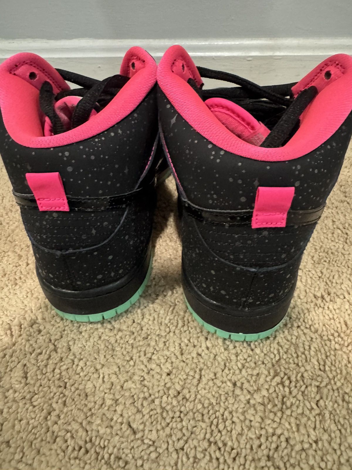 Nike Premier x Dunk High SB Northern Lights 2014 Size US 10 / EU 43 - 4 Thumbnail
