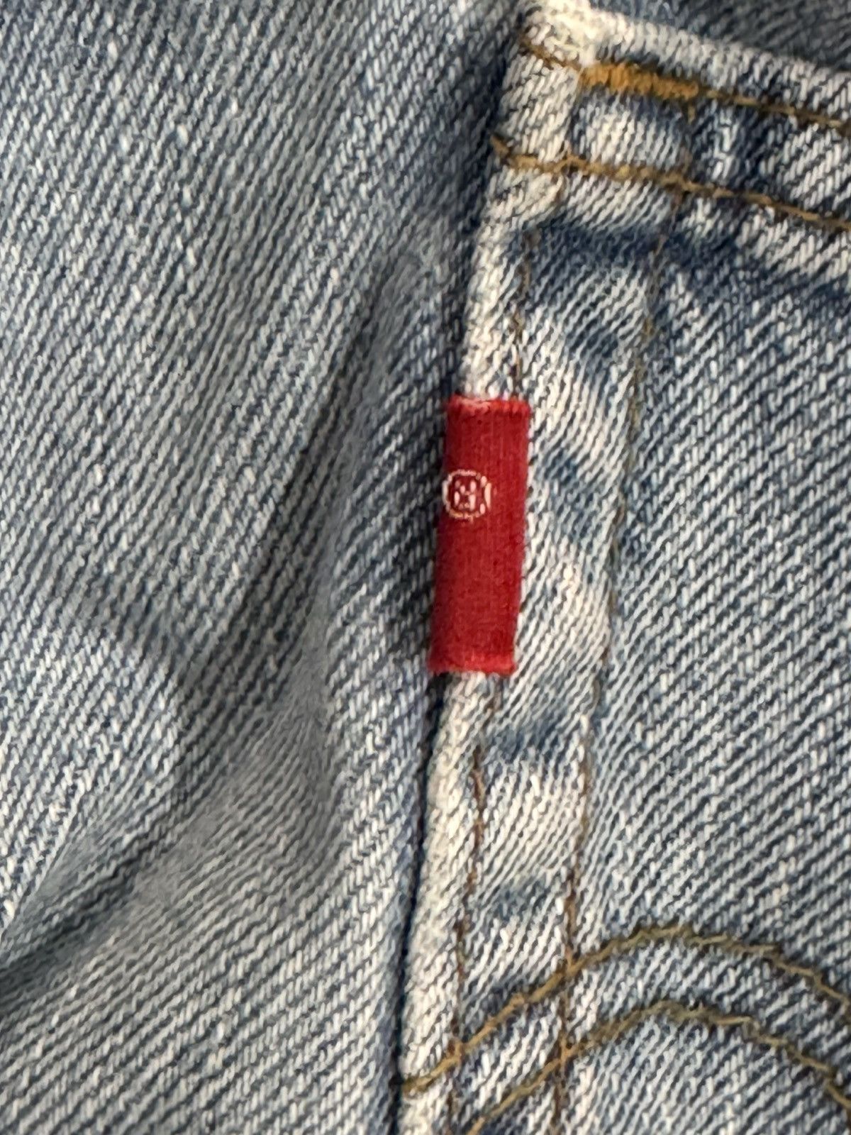 Levi's Vintage Clothing Levi Men’s 505 Rare Vintage Single R Tag Jeans 33x32 Size US 33 - 4 Thumbnail