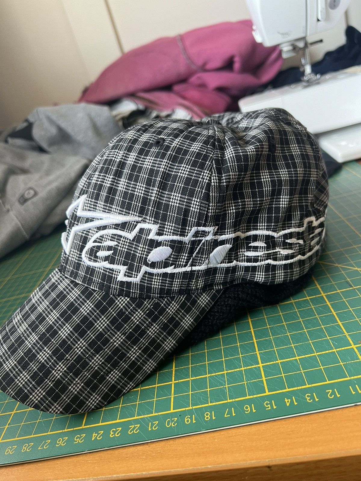 Alpinestars Rare vintage Alpinestars plaid hat Size ONE SIZE - 9 Thumbnail