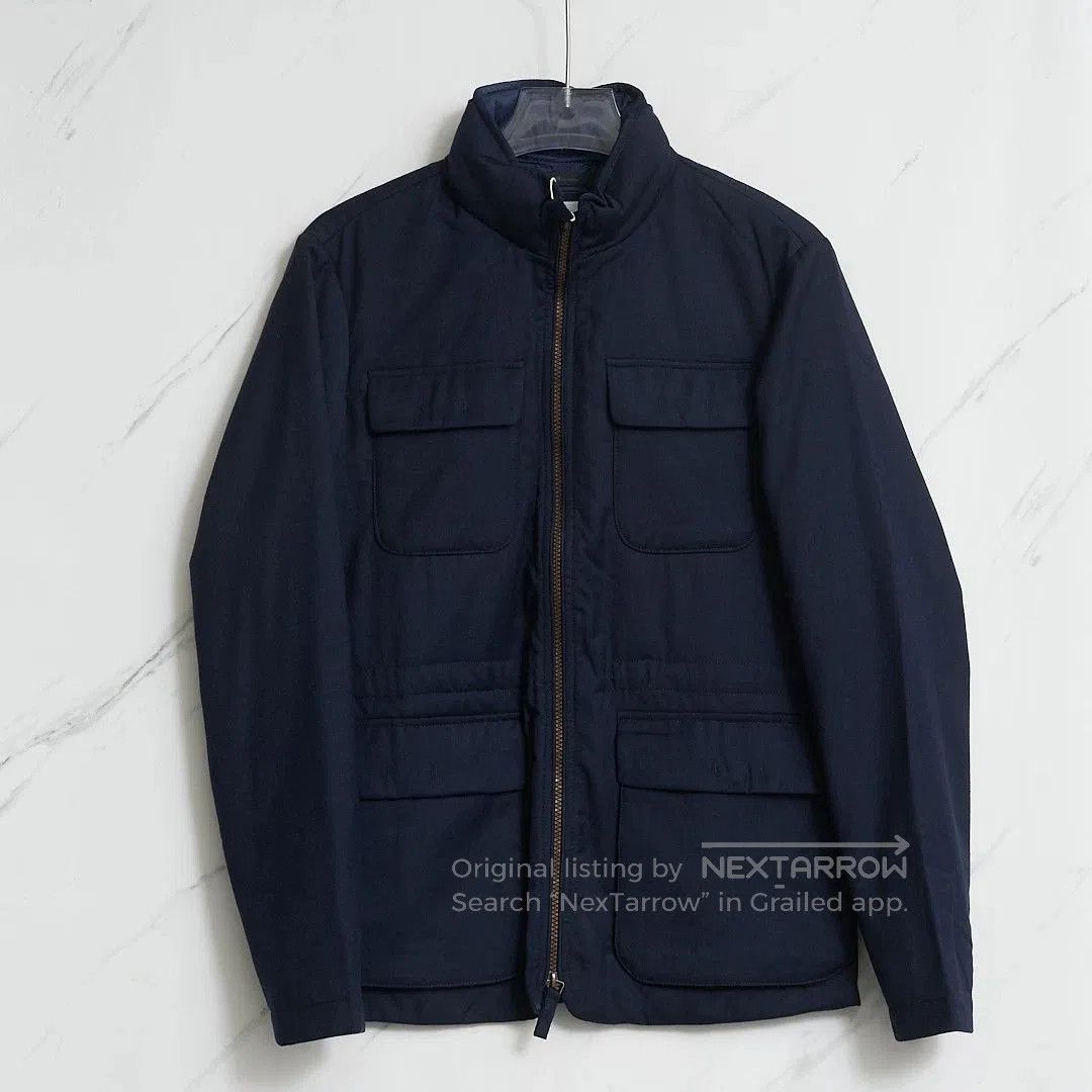 Armani Collezioni Armani Collezioni Men's Navy Field Jacket. Size US M / EU 48-50 / 2 - 1 Thumbnail