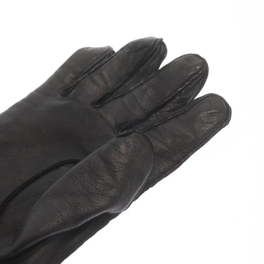 Yohji Yamamoto Yohji Yamamoto POUR HOMME 20AW leather switching gloves Size ONE SIZE - 6 Thumbnail