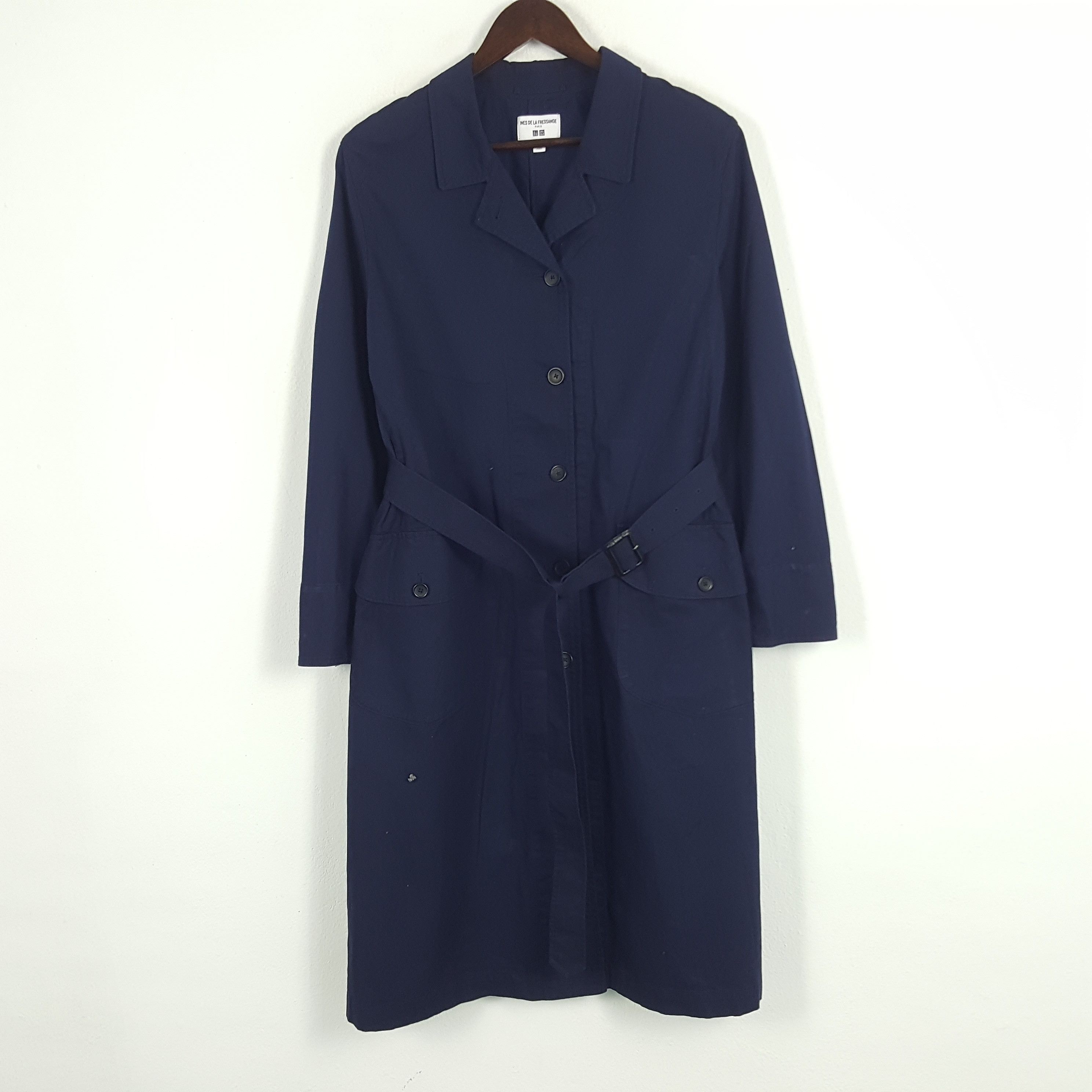 Uniqlo × Vintage Vintage Ines La Fressange x Uniqlo Trench Coat Jacket Size M / US 6-8 / IT 42-44 - 1 Thumbnail