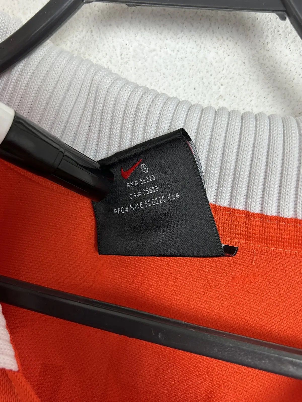 Nike 90s Vintage Nike KNVB Netherlands 1997 Home Kit Jersey Size US XXL / EU 58 / 5 - 12 Thumbnail