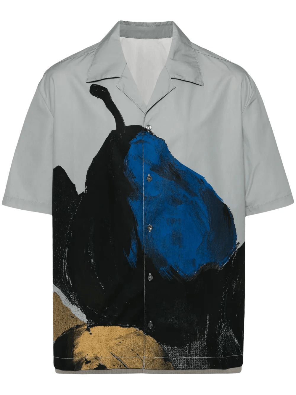 Other Graphic-Print Cotton Shirt | Grey Size US M / EU 48-50 / 2 - 1 Thumbnail