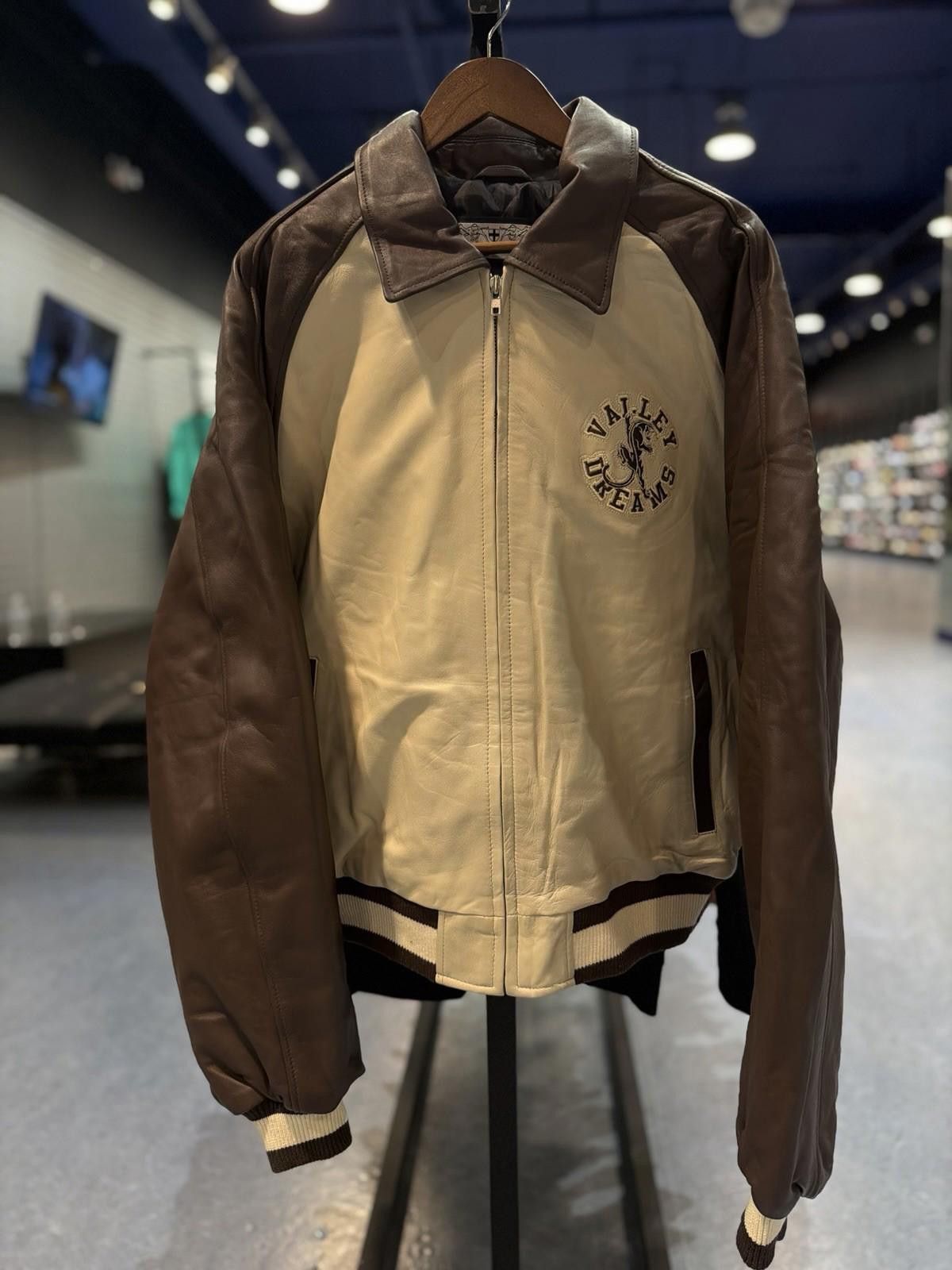 Other ValeLives Valley Leather Jacket Brown Rare Authentic XXL Size US XXL / EU 58 / 5 - 3 Thumbnail