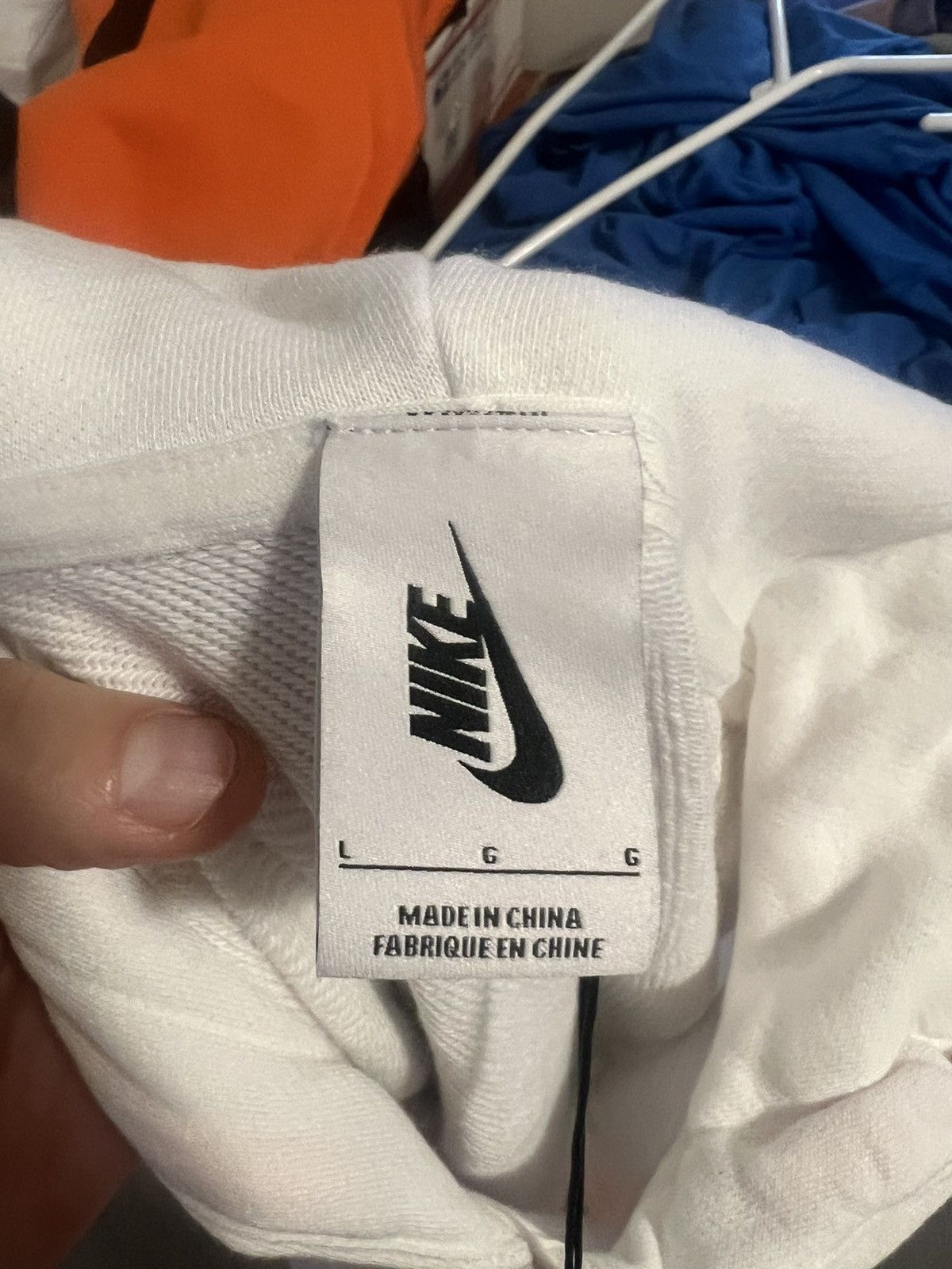 Nike × Off-White Nike Off-White Virgil white hoodie large Size US L / EU 52-54 / 3 - 5 Thumbnail