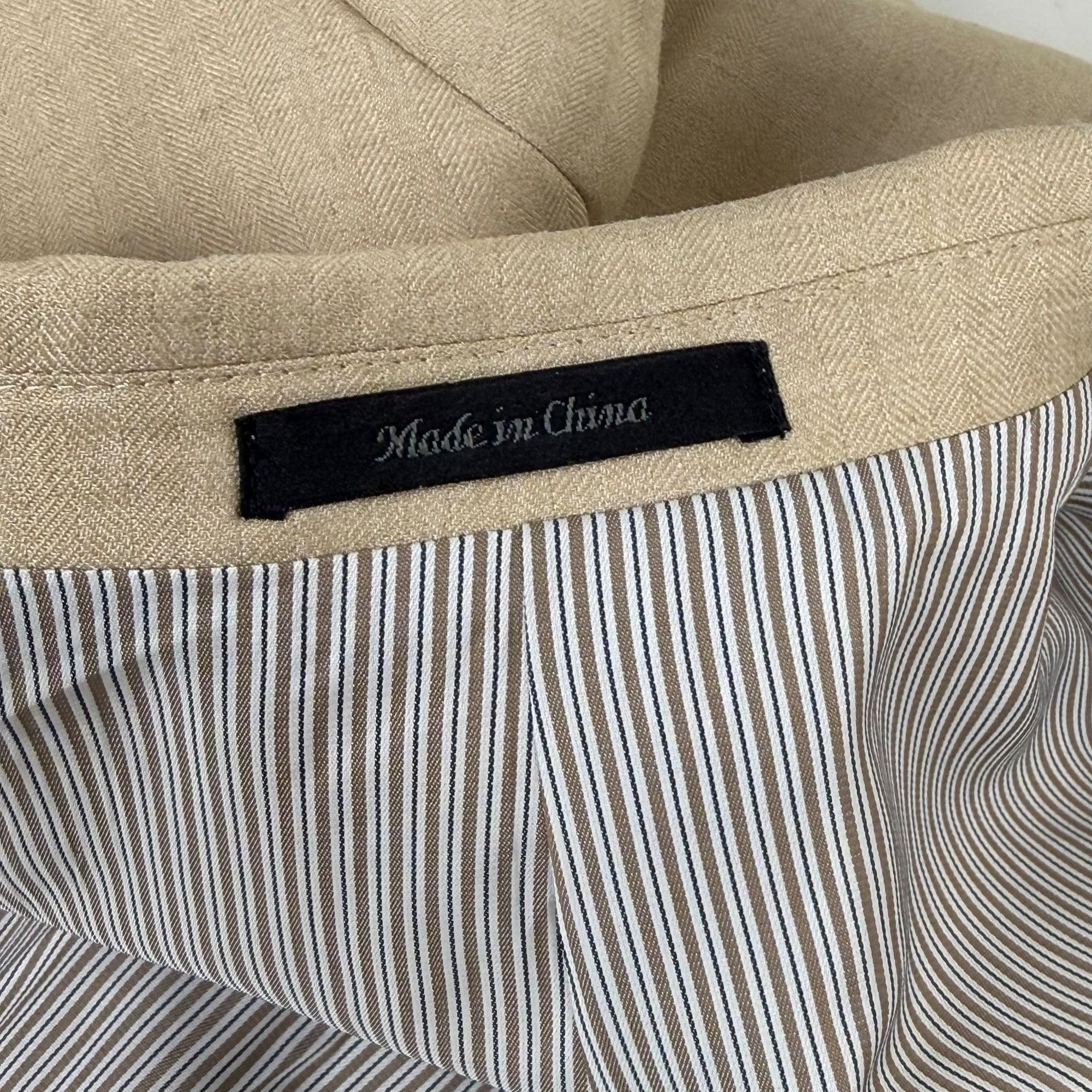 Chaps Chaps Ralph Men's Lauren 2-Button Blazer Beige Sport Coat Ja Size 42R - 7 Thumbnail