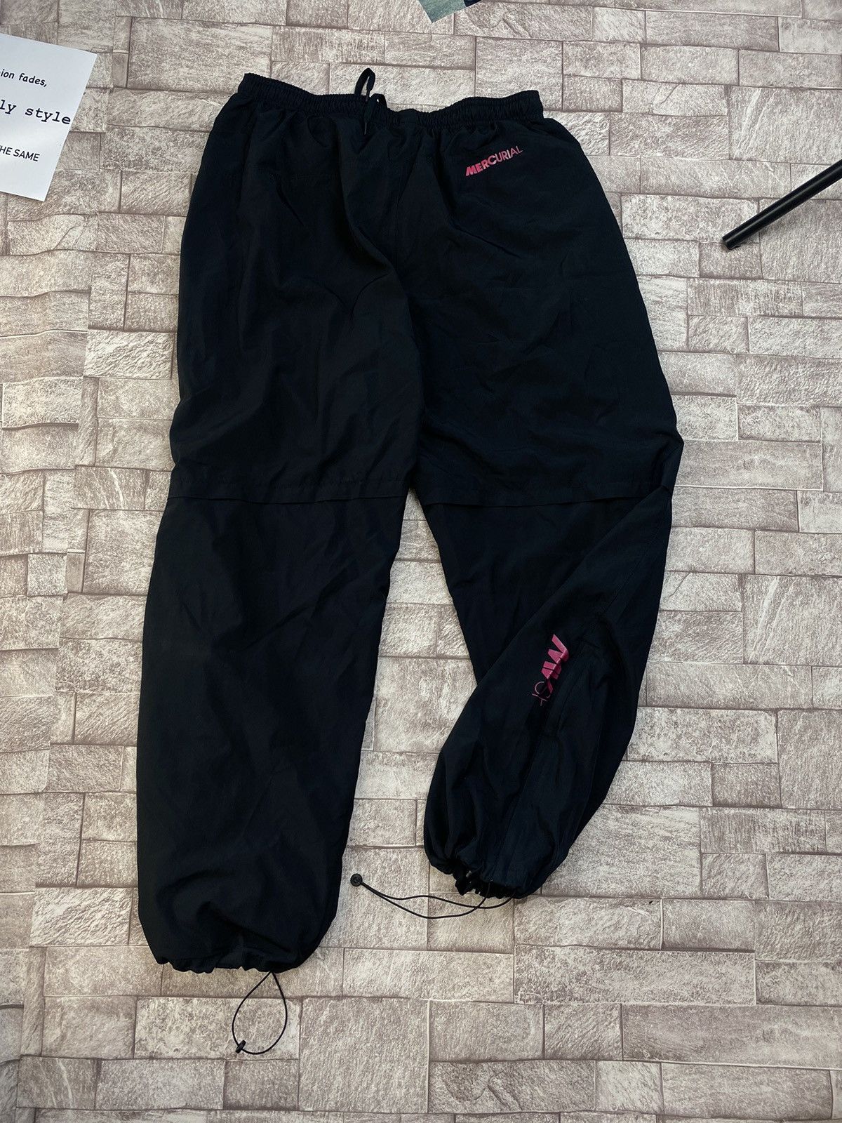 Nike × Vintage Vintage NIKE Nylon Soccer Y2K STYLE CASUAL PANTS Size US 37 - 10 Thumbnail