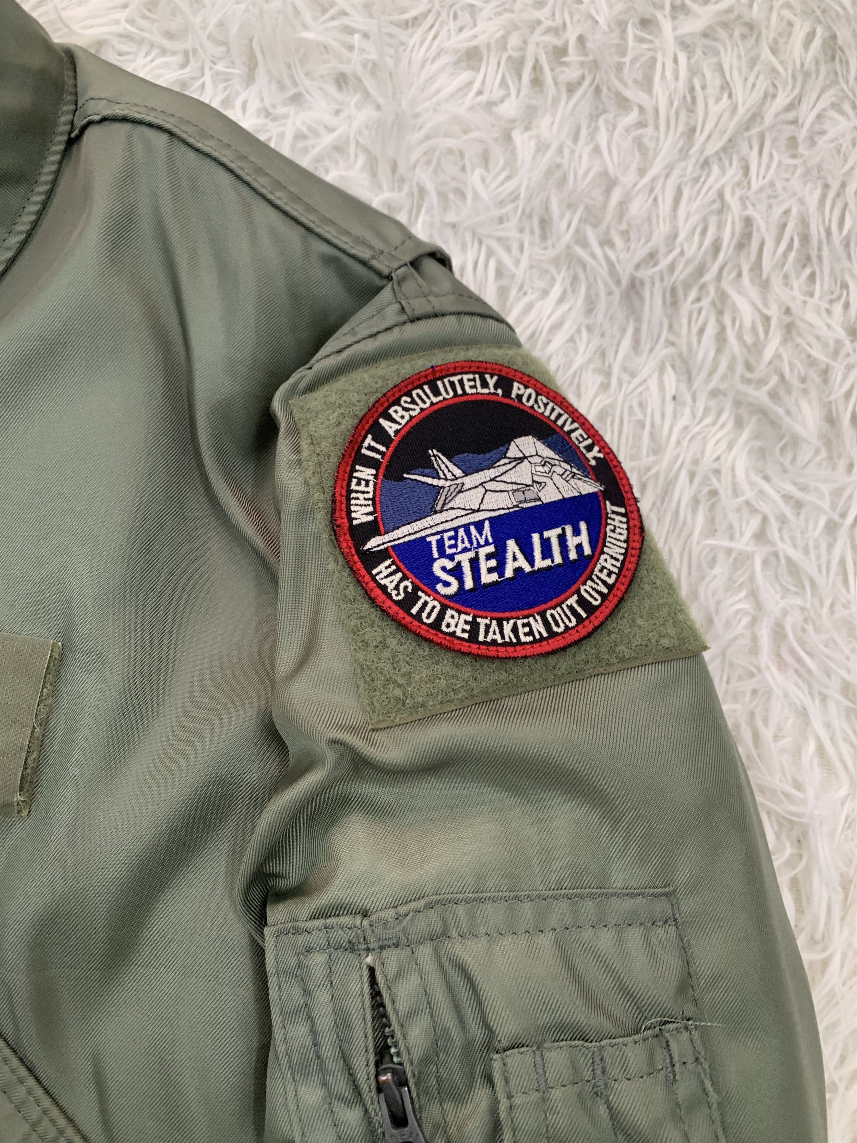 Vintage Vtg Houston CWU Bomber Flyers Jacket Ideal Zipper Size US XL / EU 56 / 4 - 7 Thumbnail