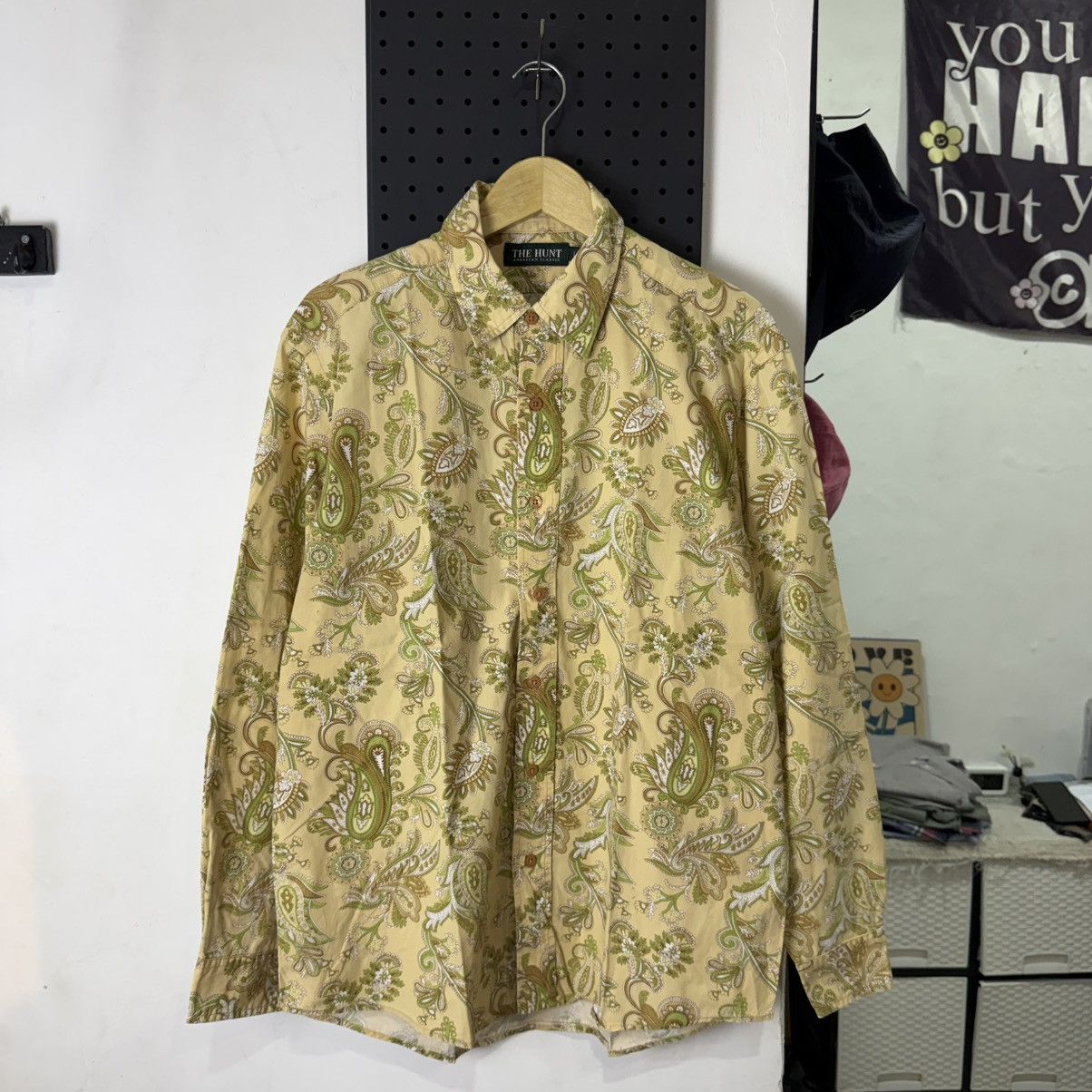 Japanese Brand The Hunt american classic Paisley print button shirt Size US L / EU 52-54 / 3 - 1 Thumbnail