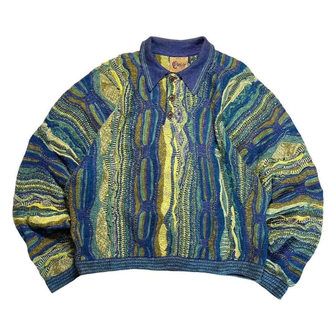 Coogi COOGI Classic Authentic Australian Vintage Grandpa Sweater Size US XL / EU 56 / 4 - 1 Thumbnail