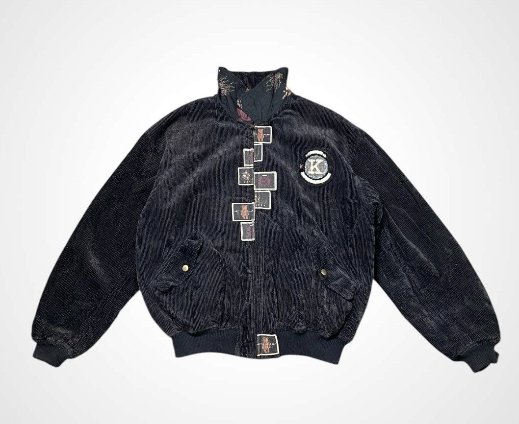Japanese Brand Rare Vintage 90s Ketty Bear Reversible Bomber Jacket Size US M / EU 48-50 / 2 - 4 Thumbnail