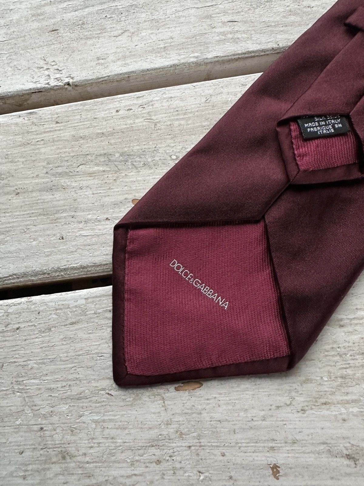 Dolce & Gabbana 🚨 DOLCE & GABBANA Tie LUXURY VINTAGE RARE OLD MONEY BASIC Size ONE SIZE - 2 Thumbnail