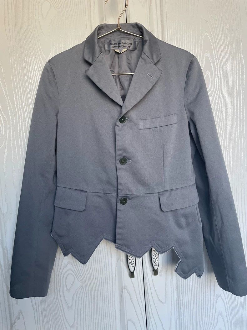 Comme des Garcons Comme Des Garcons Suit jacket CDG suit irregular hem Size S / US 4 / IT 40 - 1 Thumbnail
