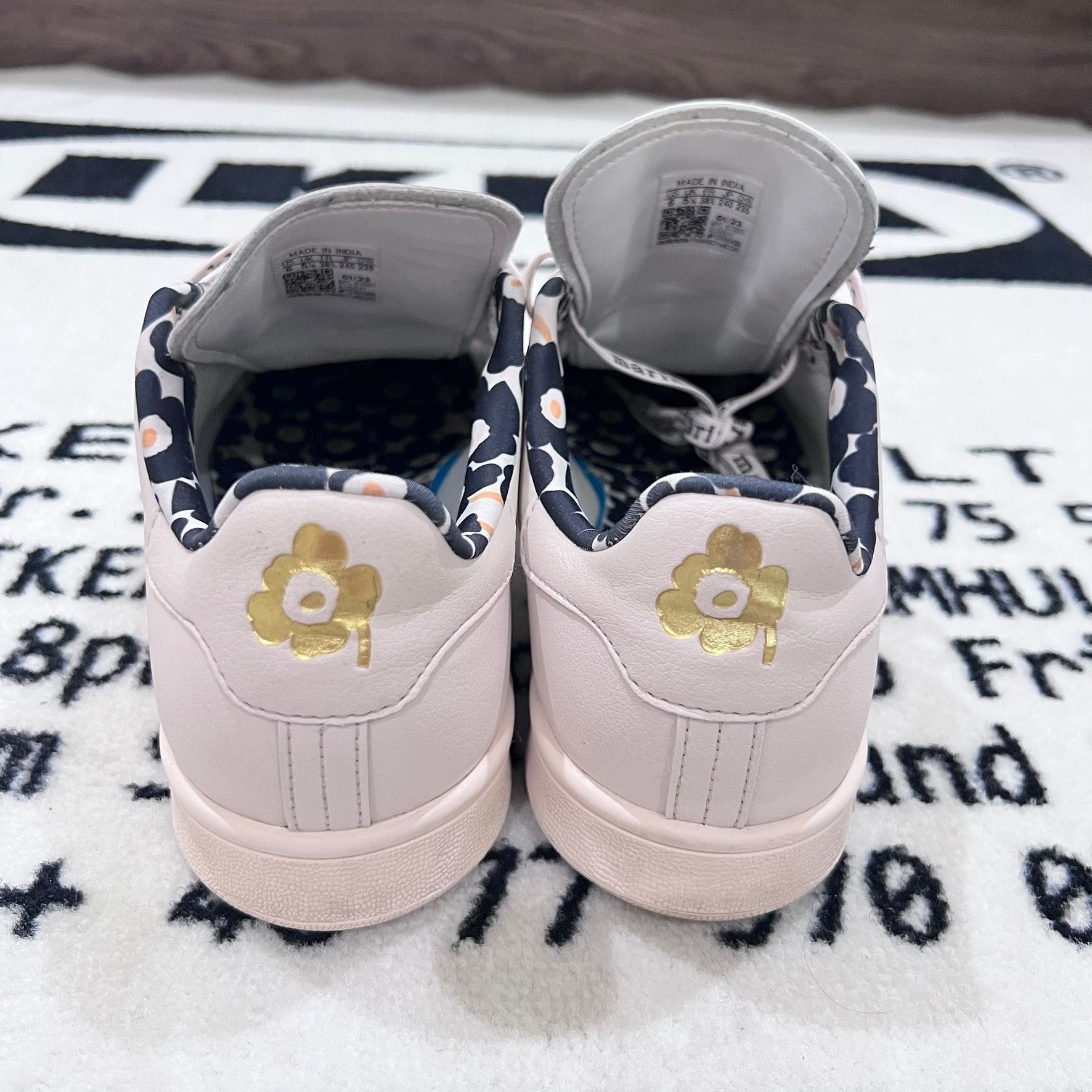 Adidas × Marimekko Adidas Stan Smith X Marimekko Beige Leather Sneakers Size US 7 / IT 37 - 4 Thumbnail