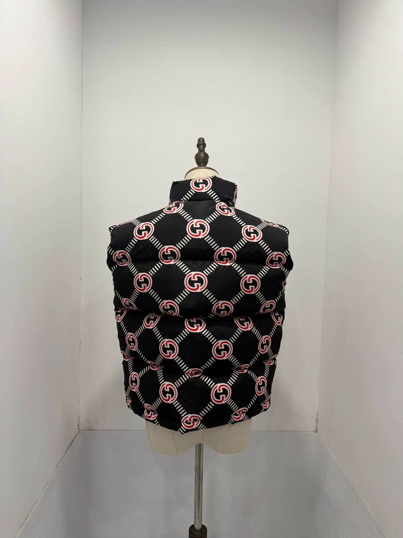 Gucci Gucci Double G full-print down vest Size XS / US 0-2 / IT 36-38 - 2 Thumbnail