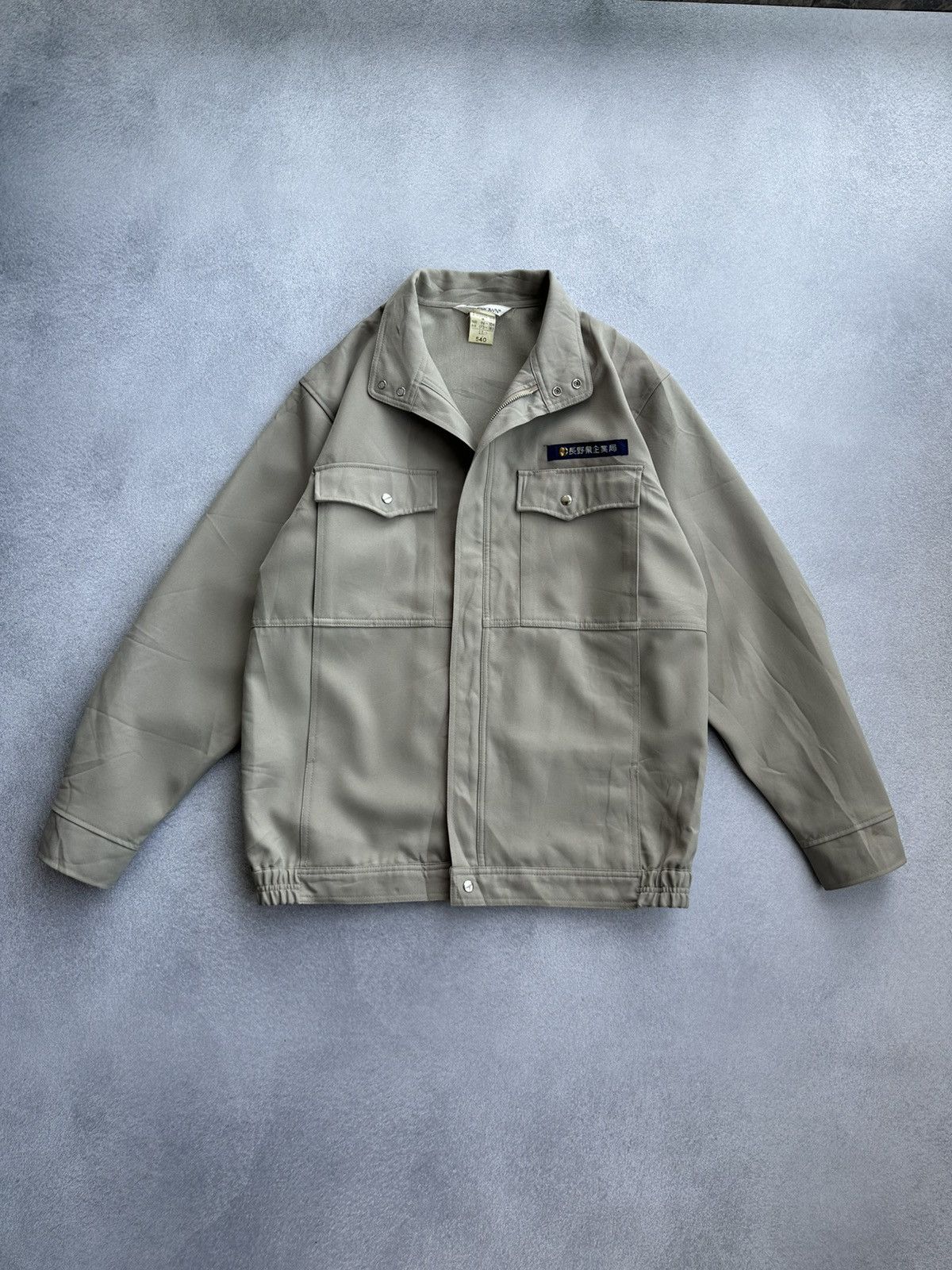 Japanese Brand Vintage Top Crown Tactical Japanese WorkWear Jacket 90s Size US L / EU 52-54 / 3 - 1 Thumbnail