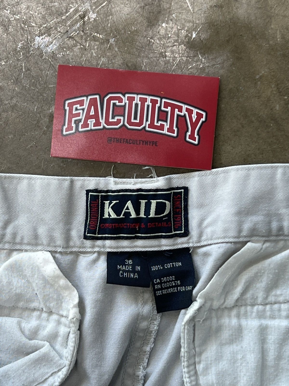 Vintage Kaid Workwear Carpenter Casual Pants Sz. 36 Size US 36 / EU 52 - 3 Thumbnail