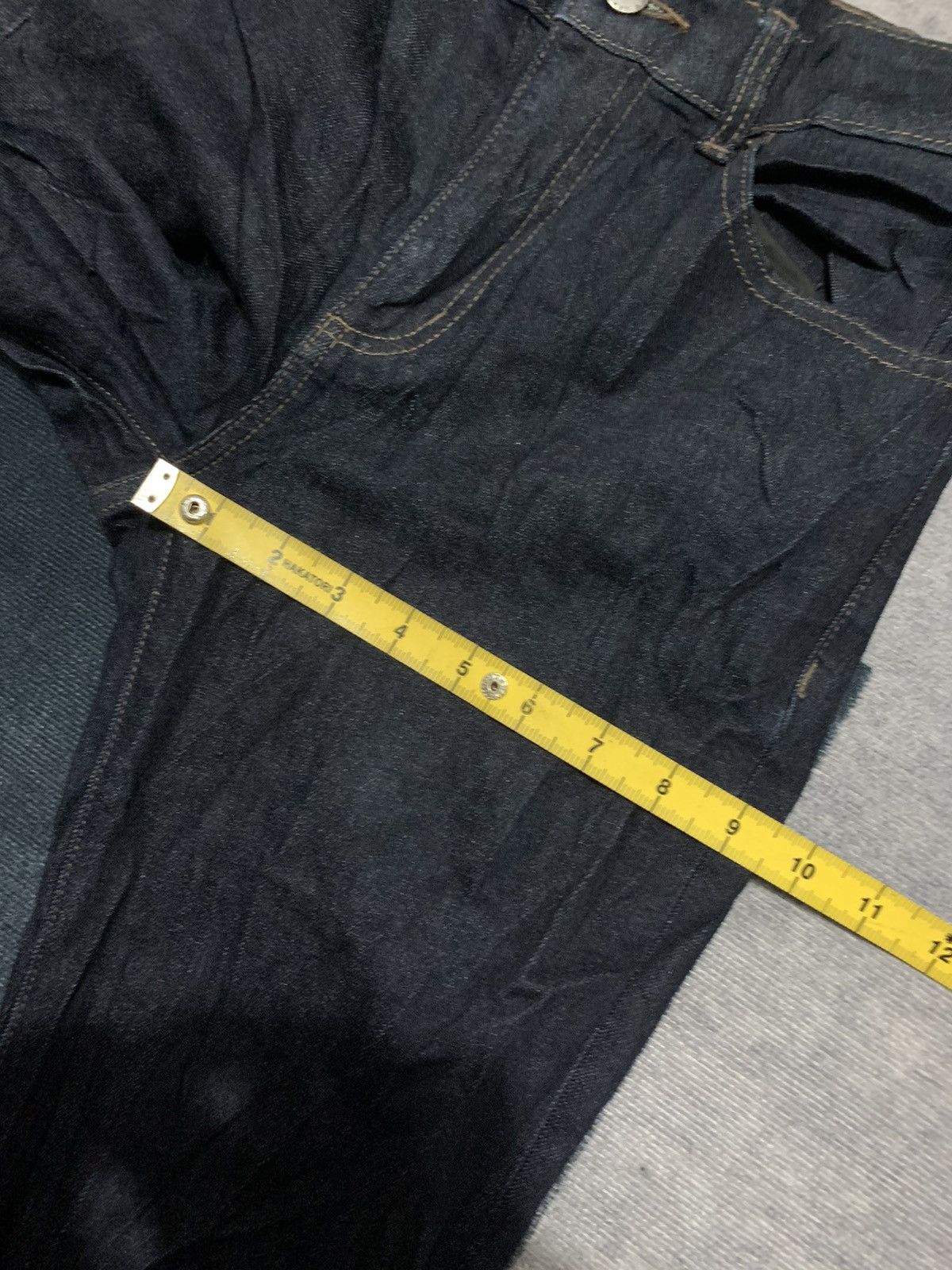 GU × Vintage Y2K GU FLARE BOOT CUT DENIM PANTS Size US 27 - 9 Thumbnail