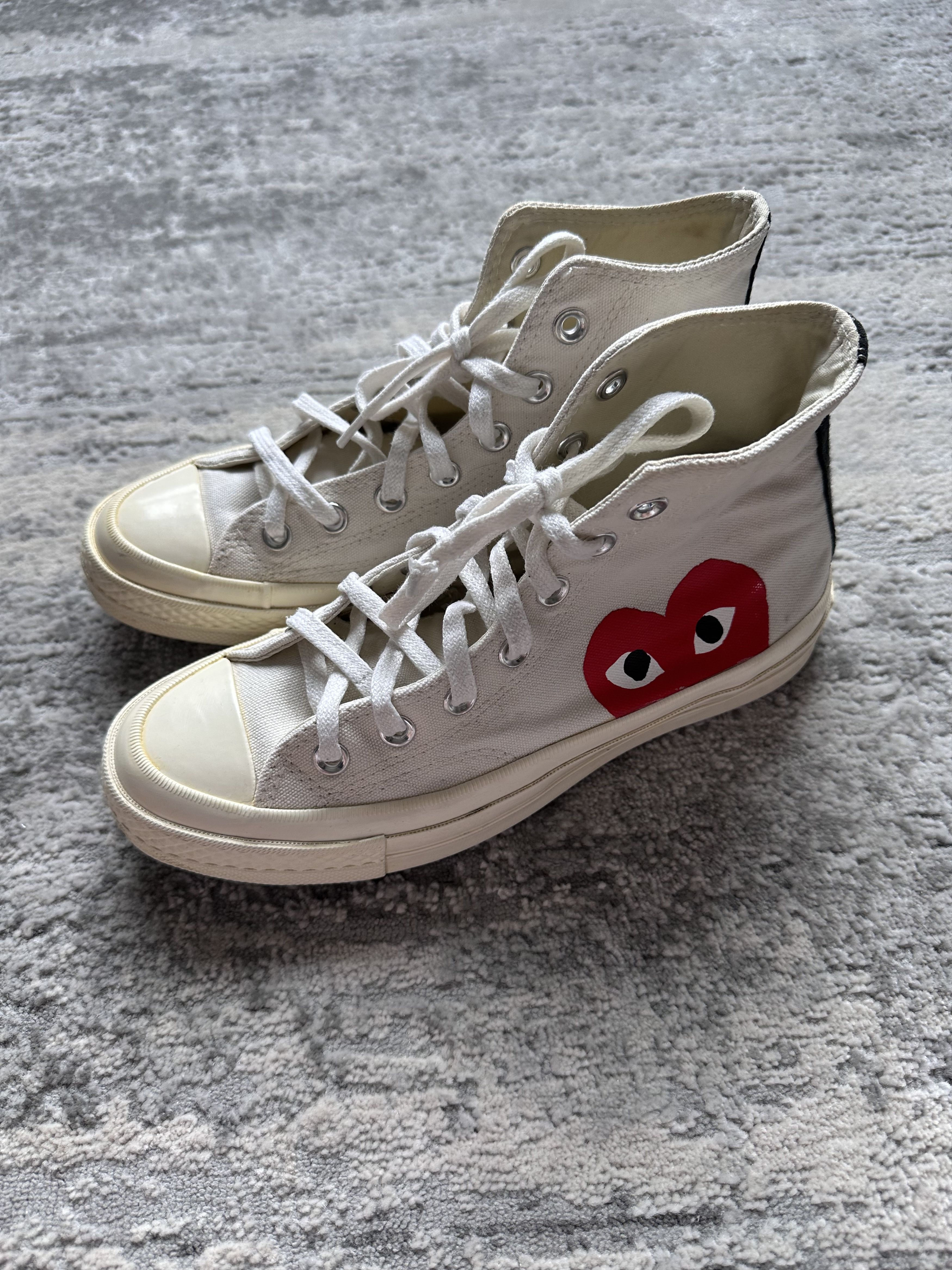 Comme des Garcons PLAY × Converse Converse Comme des Garcons play shoes sneakers Size US 7.5 / IT 37.5 - 1 Thumbnail