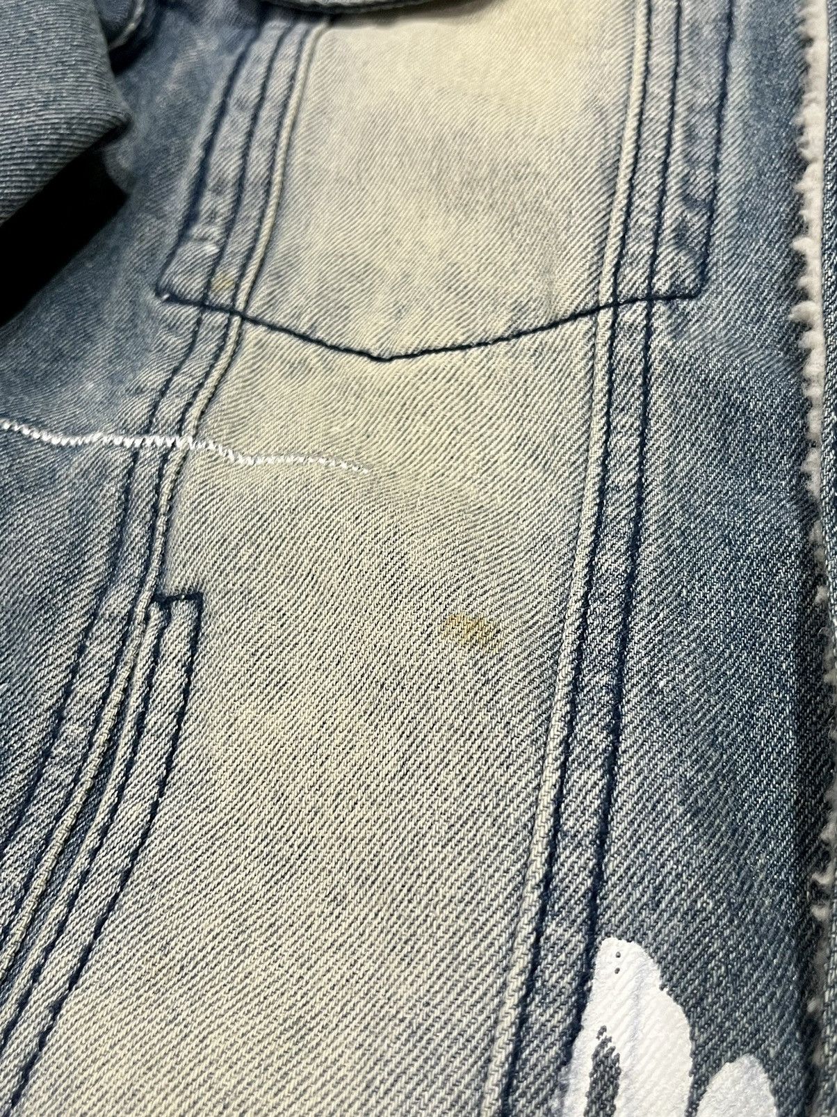 Reason CRAZY Y2K Reason Patched Distressed Denim Jacket Size US S / EU 44-46 / 1 - 7 Thumbnail
