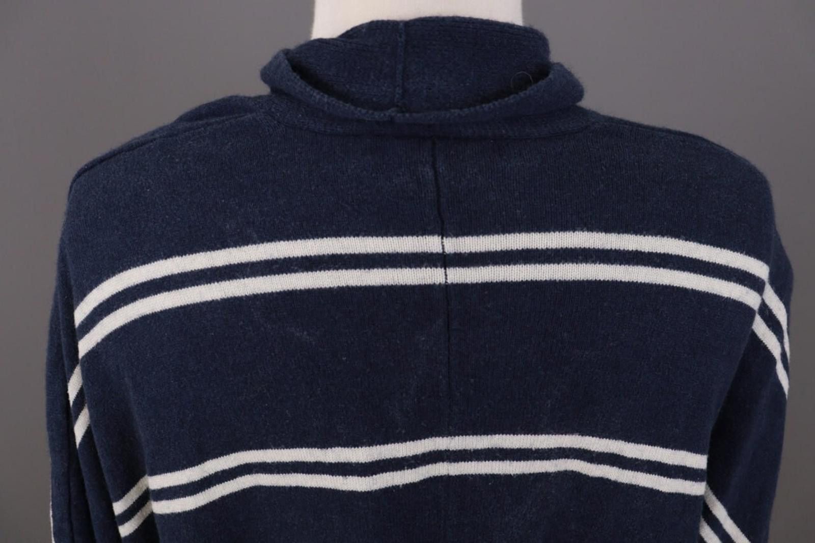 Lauren Ralph Lauren Lauren Ralph Lauren Blue Striped Silk Sweater Size S Size S / US 4 / IT 40 - 10 Thumbnail