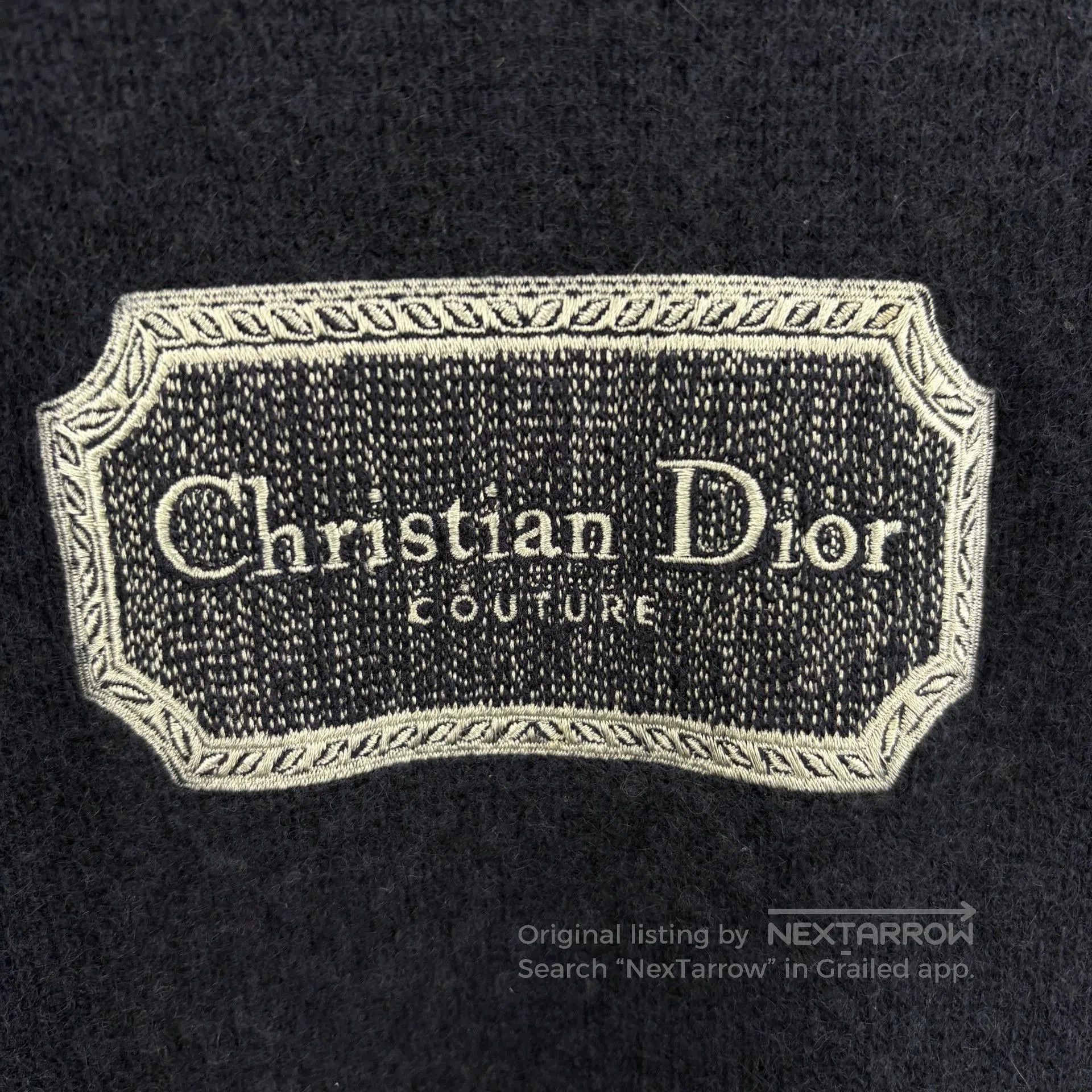 Dior dior embroidered logo cashmere sweater size s. Size US S / EU 44-46 / 1 - 4 Thumbnail