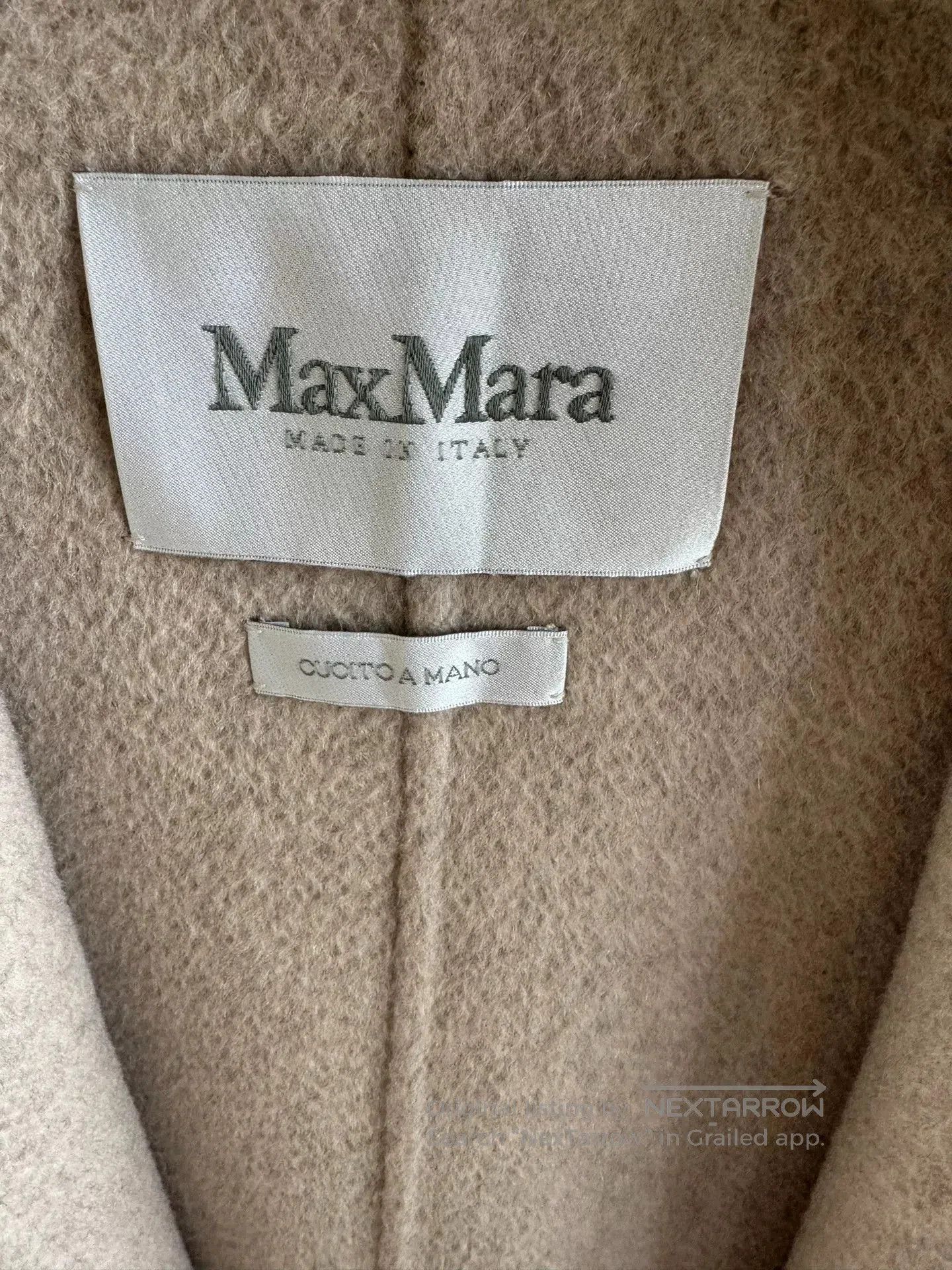 Other MaxMara Water Ripple Cashmere Coat. Size US M / EU 48-50 / 2 - 2 Thumbnail
