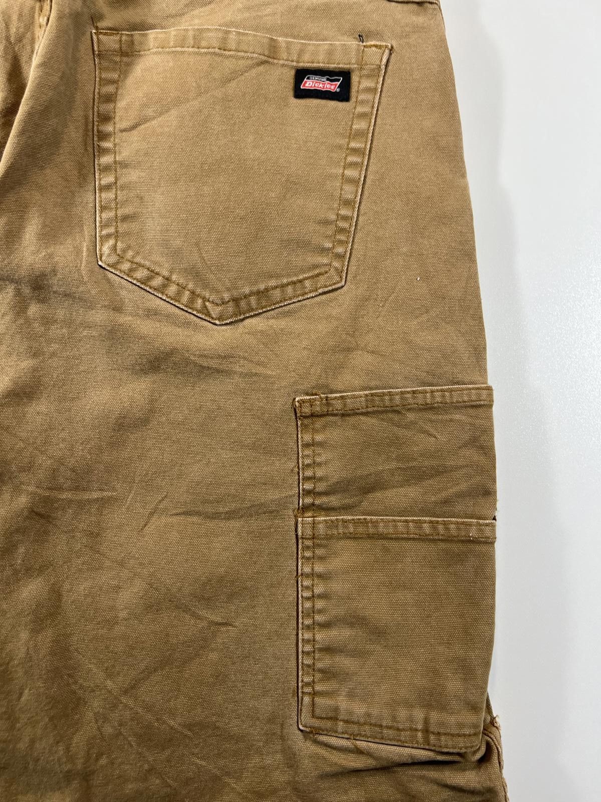 Unknown London Vintage dickies Khaki Brown Casual Shorts 36 Size US 32 / EU 48 - 10 Thumbnail