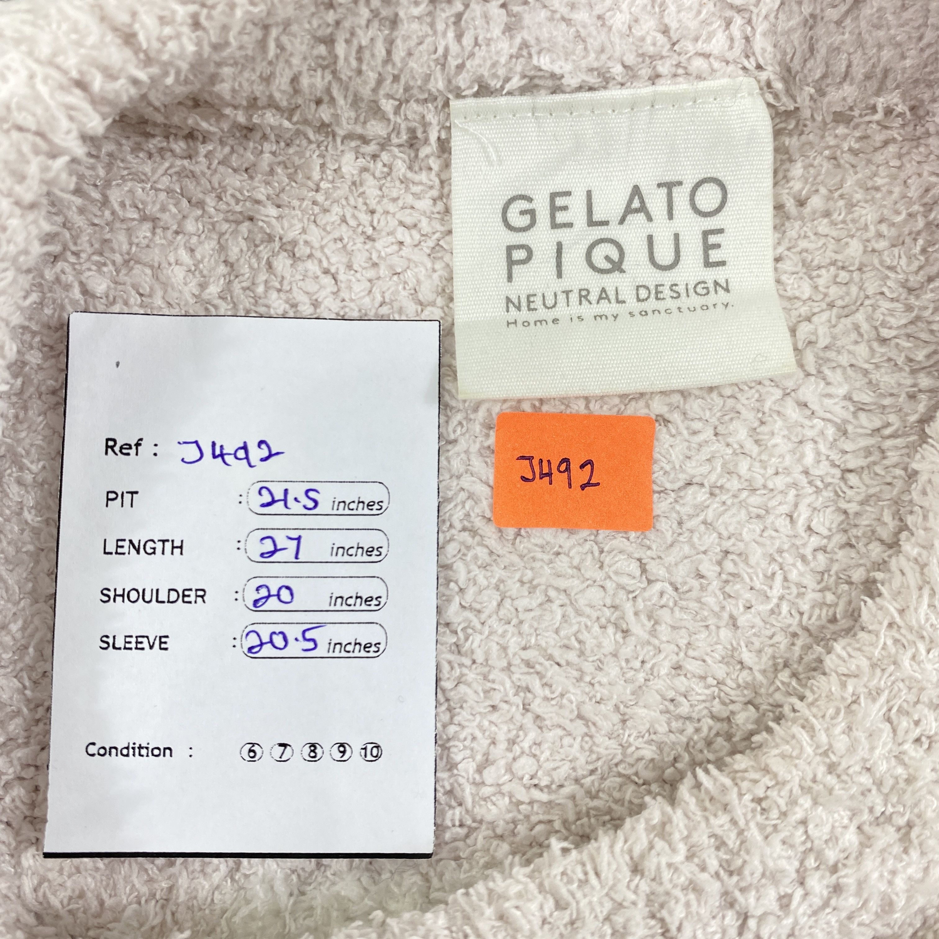Japanese Brand Gelato Pique Fleece Pajama - J492 Size US M / EU 48-50 / 2 - 6 Thumbnail