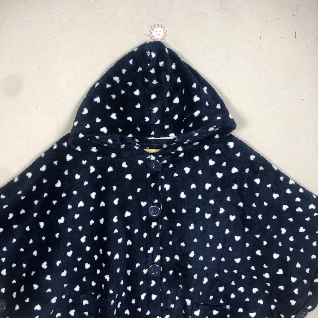 Cloak Avant Garde Sospita Polkadot Wool Poncho Cloaks Capes Size US L / EU 52-54 / 3 - 4 Thumbnail