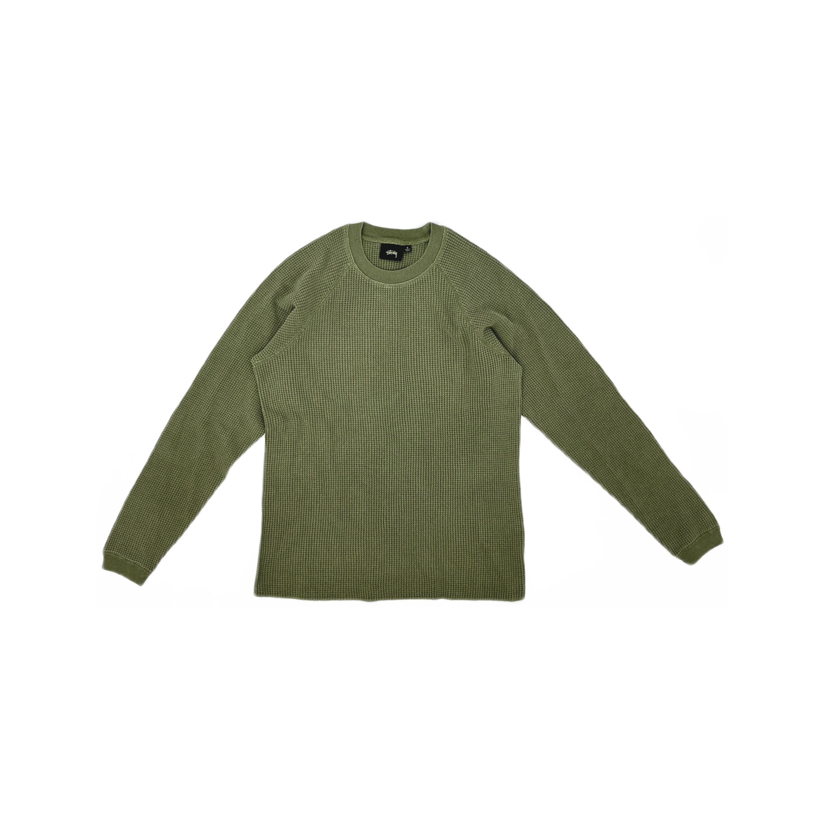 Stussy Stussy Mantra Waffle Long Sleeve T-Shirt Size S Size US S / EU 44-46 / 1 - 1 Thumbnail