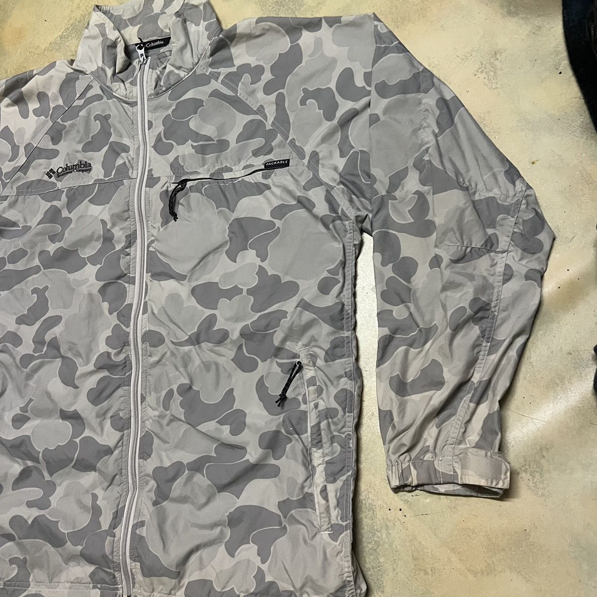 Columbia Columbia Packable Windbreaker Dessert Camo Size US XL / EU 56 / 4 - 2 Thumbnail